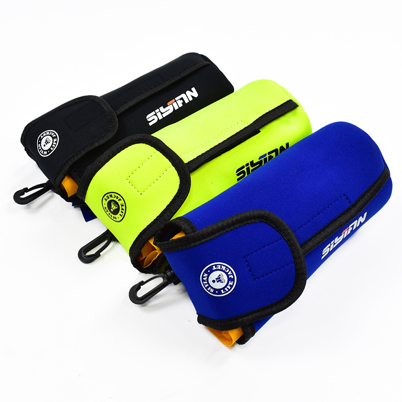 Fishing Jacket Waterproof - Giubbotto di Salvataggio Gonfiabile Automatico, Cintura