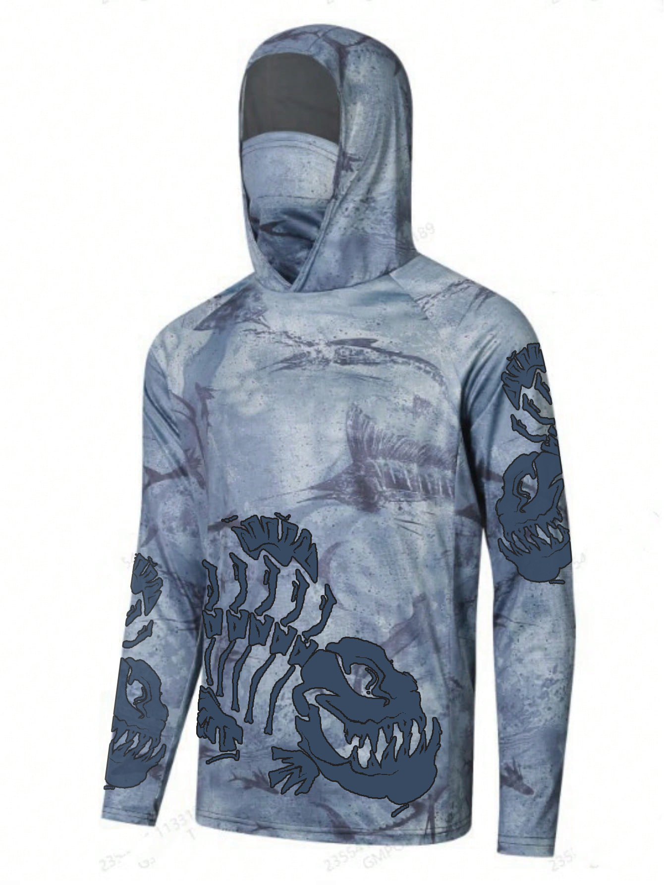 Fishing Hoodie - Magliette da Pesca a Maniche Lunghe