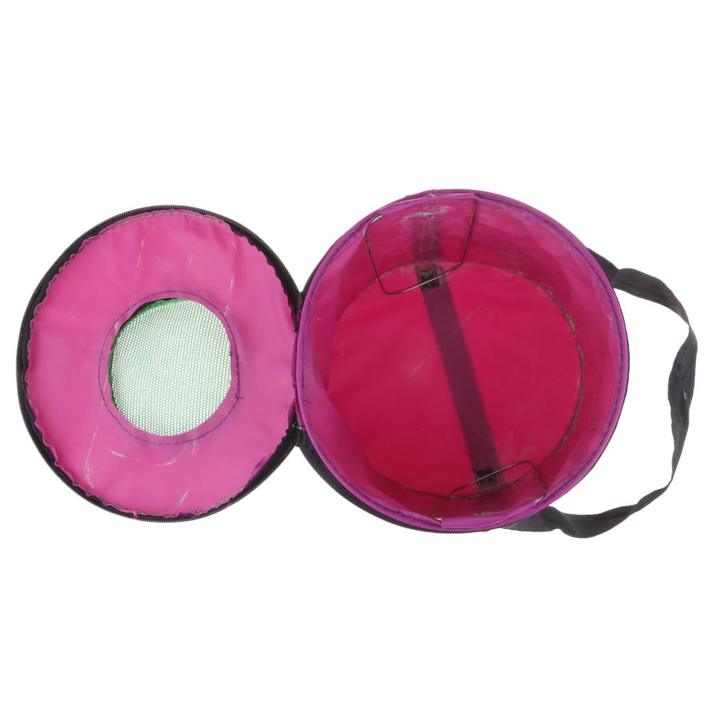 Fishing Bag Waterproof - Secchio da Pesca Pieghevole con Coperchio