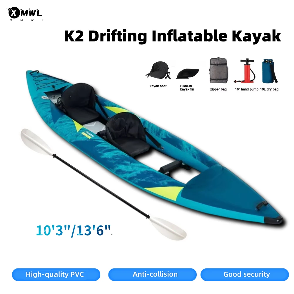 Canoa Kayak Gonfiabile 1-2 Per - Fishing Bag Waterproof recensione e prezzo