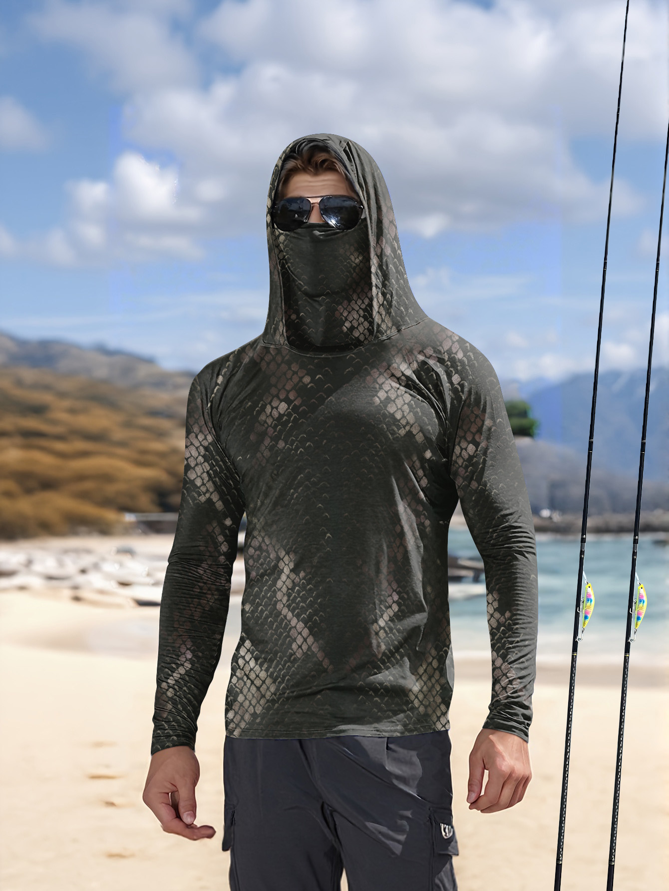 Camicia da Pesca per Uomo con  - Fishing Hoodie recensione e prezzo
